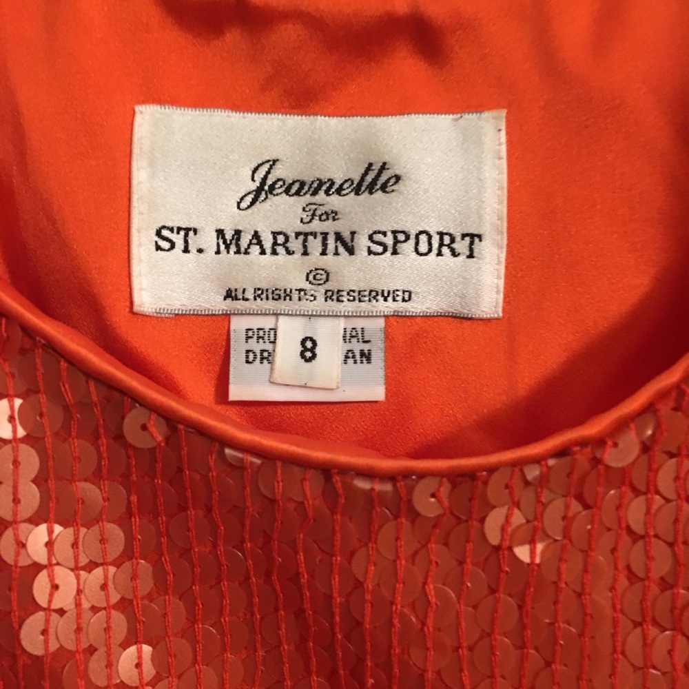 Jeanette for Saint Martin sport - Vintage sequined dress